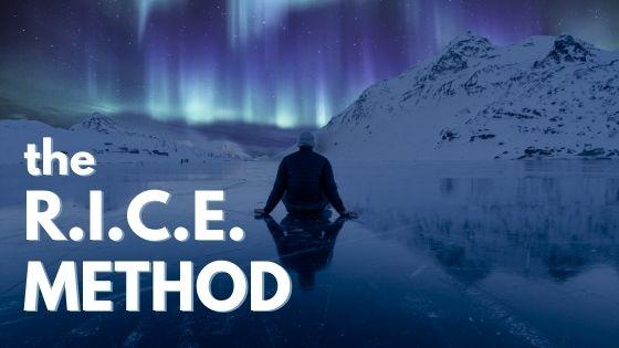 The Rice Method and how it helps Recovering from Injury? - SourceColdTherapy