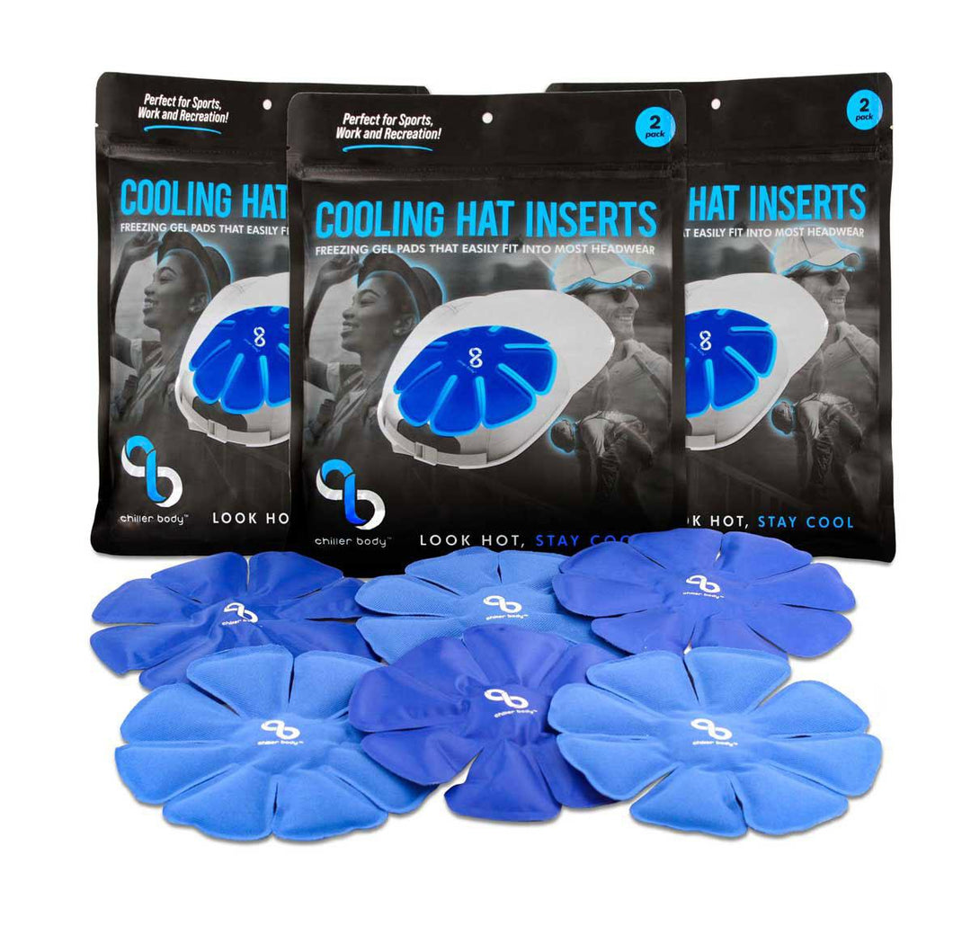 Cooling Hat Insert for Sports and Work 2-Pack - SourceColdTherapy