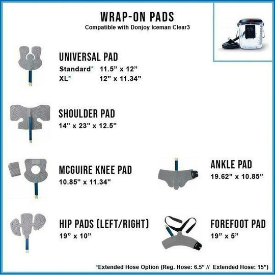 DonJoy - Donjoy IceMan Clear3 Cold Therapy Unit - SourceColdTherapy