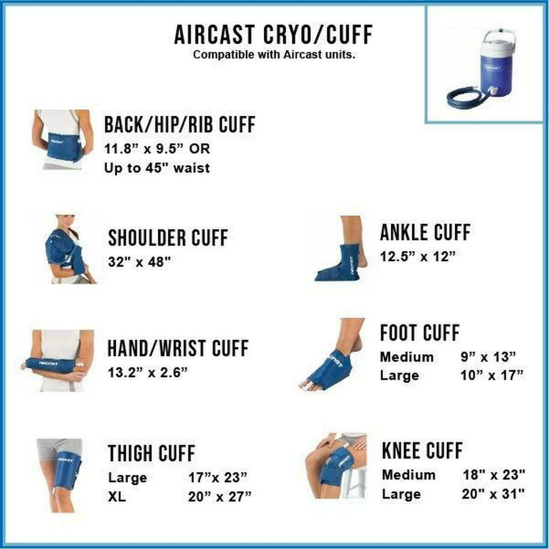 AirCast Cryo Cuff Gravity Cold Therapy Unit